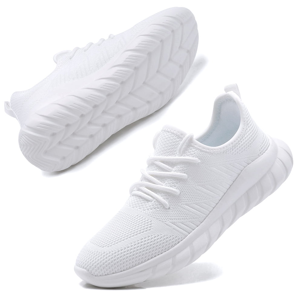 Ablanczoom Womens Sneakers Running Shoes Slip-on Fitness Sports Walking Tennis Flats