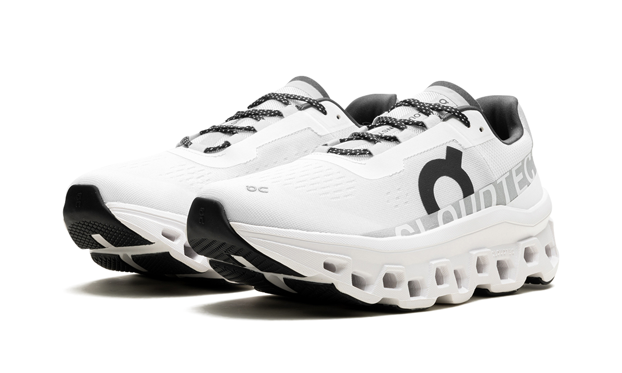 On MENS Cloudmonster "All White" 61.98434 from Stadium Goods