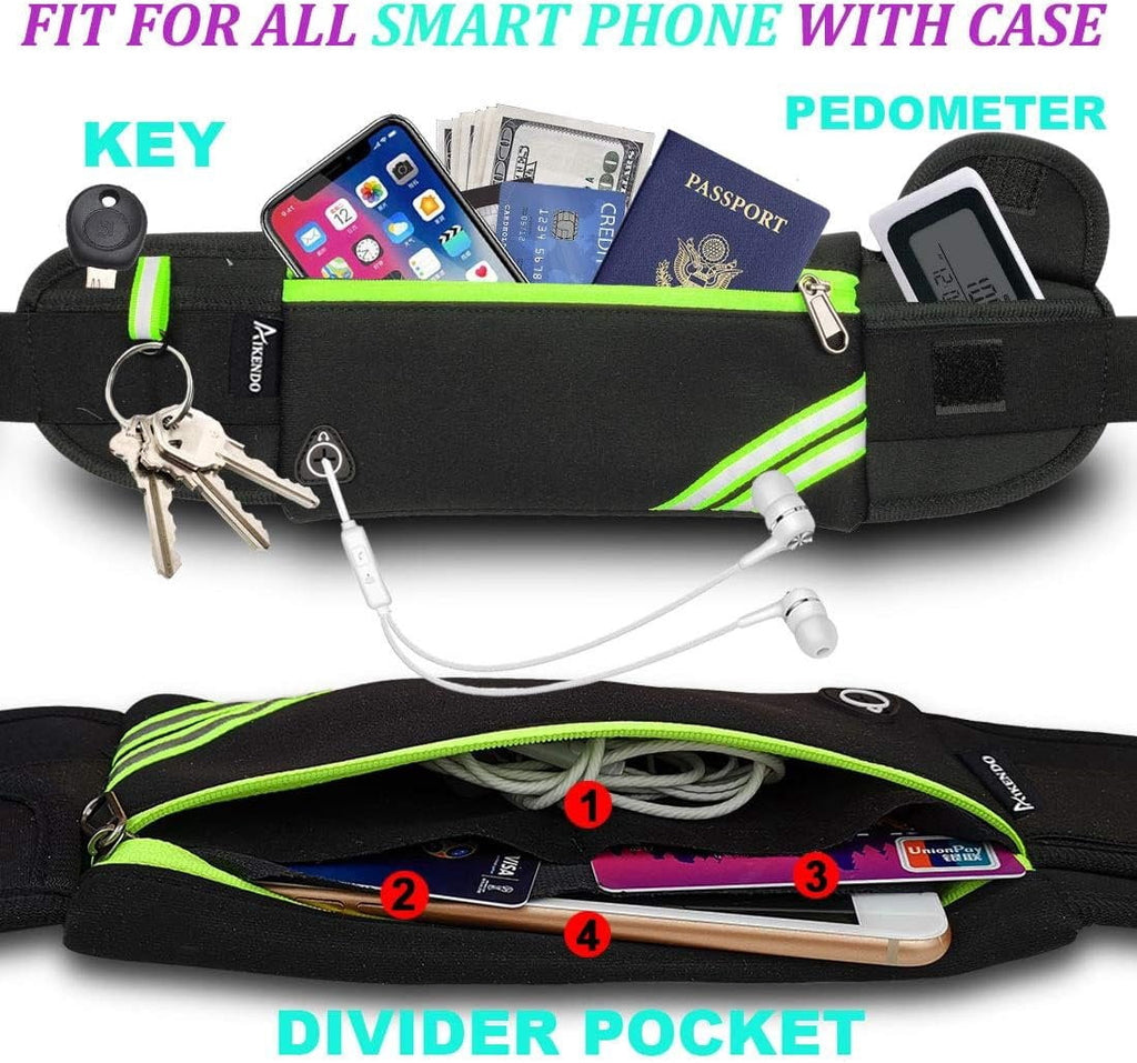 Women Fanny Pack Running Belt,Belt Bag,Water Resistant Wasit Pack Bag for Hiking Fitness,Phone Carrier,Running Gear.