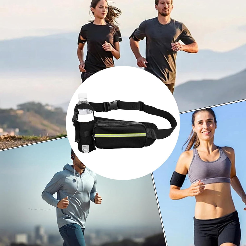 Fanny Pack Water Bottle Holder, Portable Camping Chest Pouch, Waterproof Breathable Fanny Packs, Running Hiking Climbing Fishing Accessory for Outdoor Adventure and Convenient Hands-Free Carrying