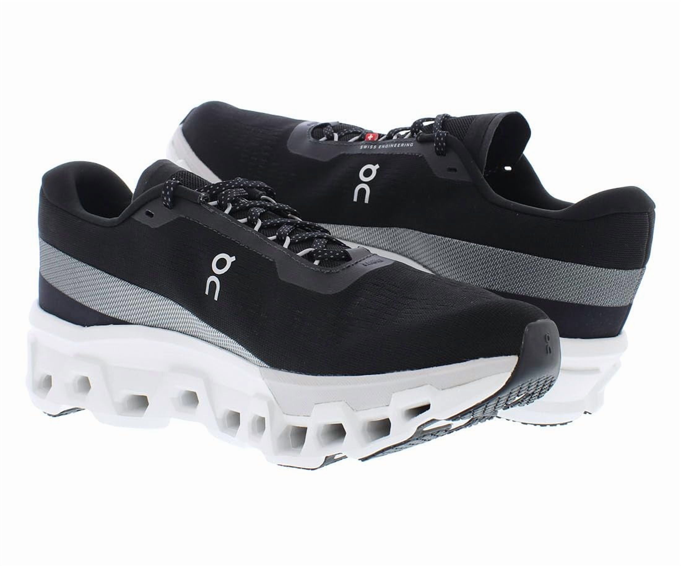 On Men's Cloudmonster 2 Black/Frost 3ME10121197-9.5