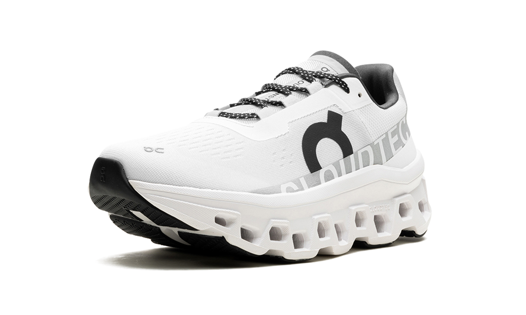On MENS Cloudmonster "All White" 61.98434 from Stadium Goods