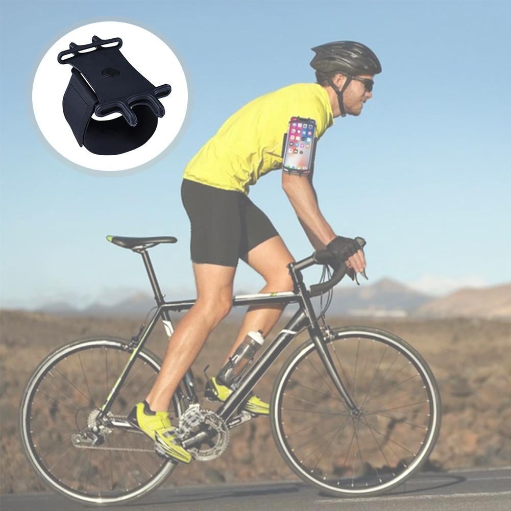 360 Degree Rotatable Wristband Cell Phone Running Holder, Forearm Band Wristband Thumb Wrist Belt Sport Jogging Gym Armband, Adjustable Cycling Wristband Pouch Bag, for 4-6.5 Inch Phone
