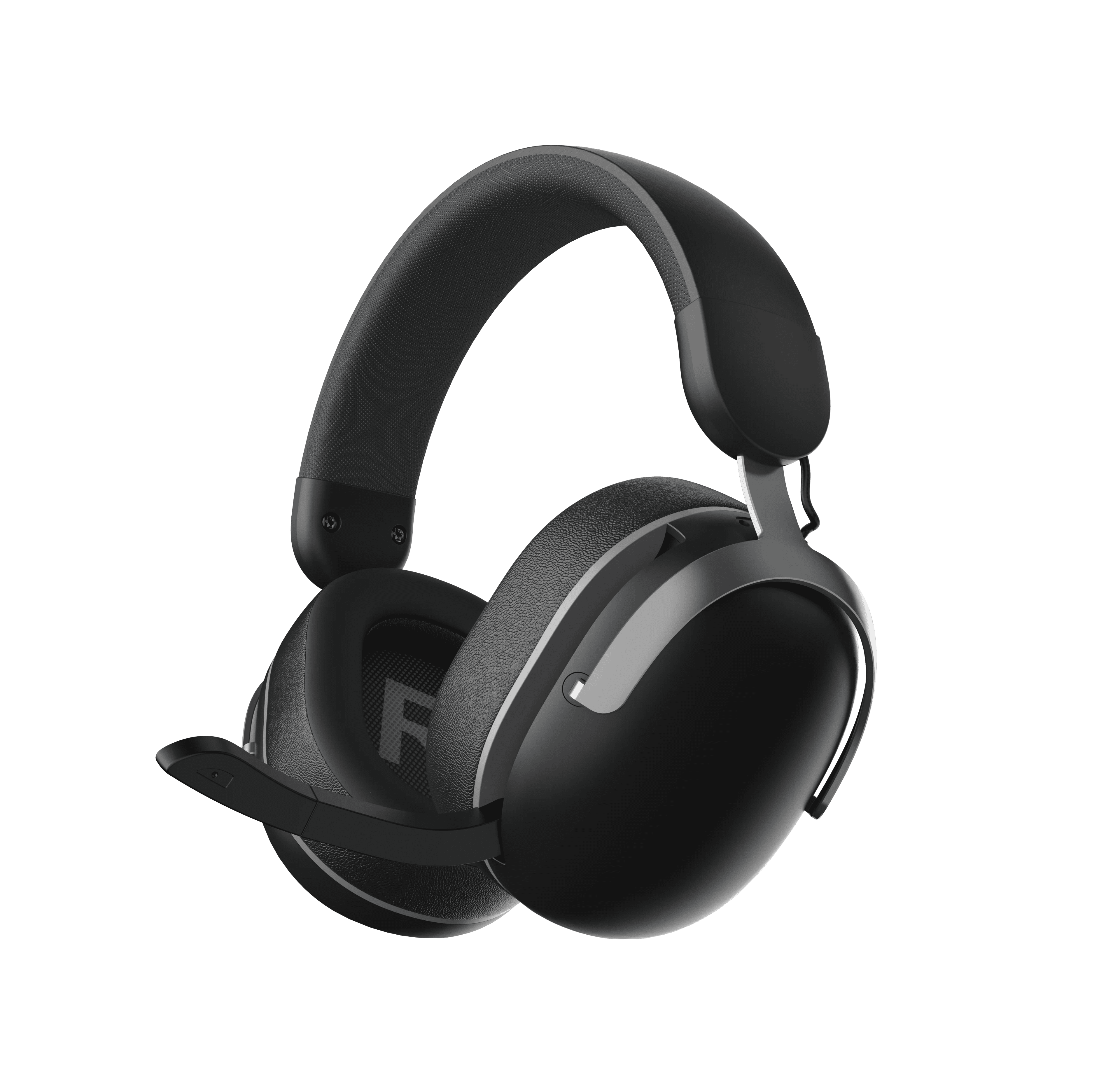 onn Wireless Gaming Headset Compatible with PlayStation 5, Bluetooth/2.4GHz, Black