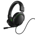 onn Wired Gaming Headset Compatible with Xbox Series X/S and Xbox One X/S, Black and Green